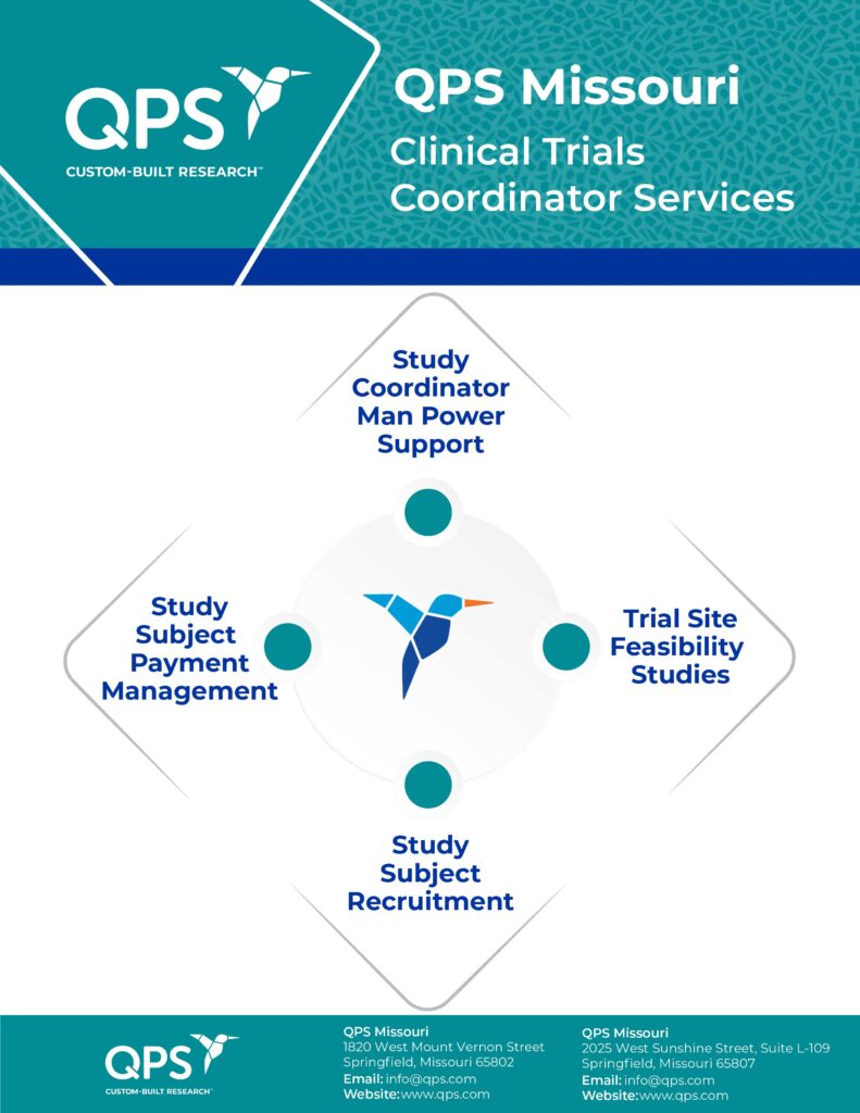 Clinical Trials Coordinator Services